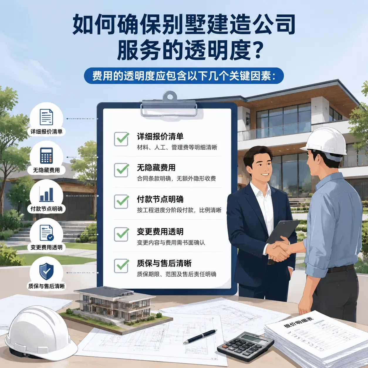 在 玉屏 如何确保别墅建造公司服务的透明度?
