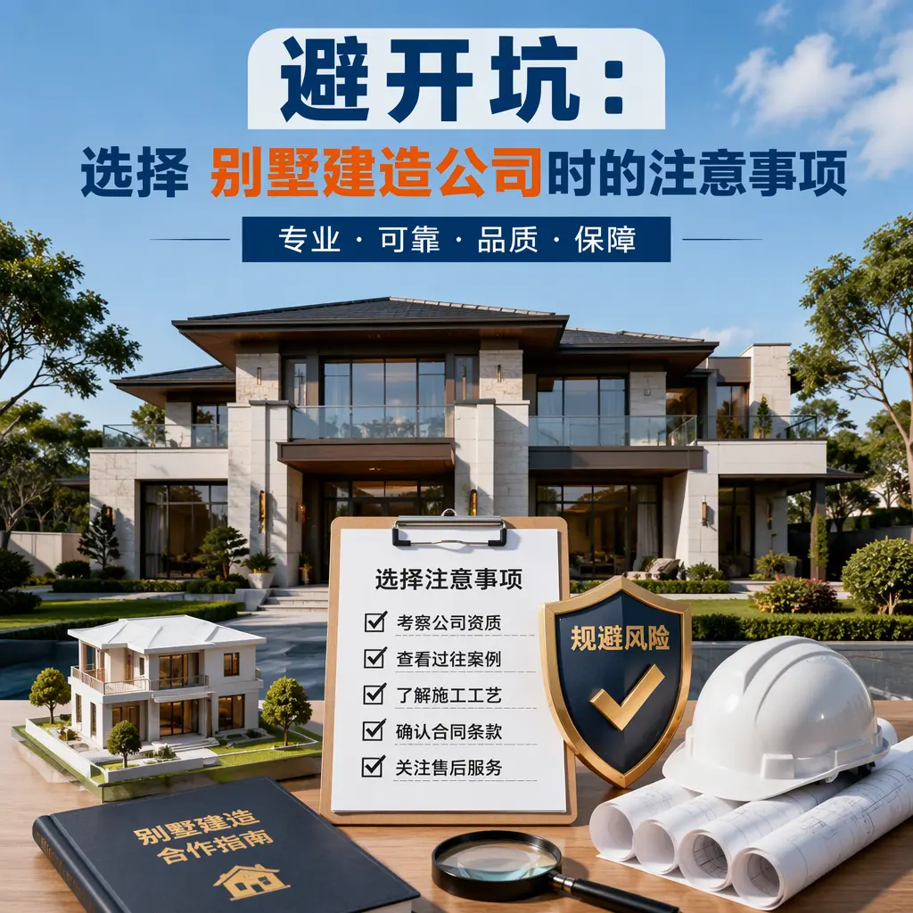 避开坑：选择 玉屏 别墅建造公司时的注意事项