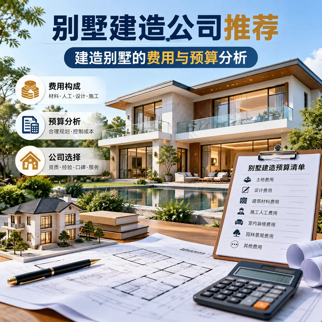 别墅建造公司推荐: 玉屏 建造别墅的费用与预算分析