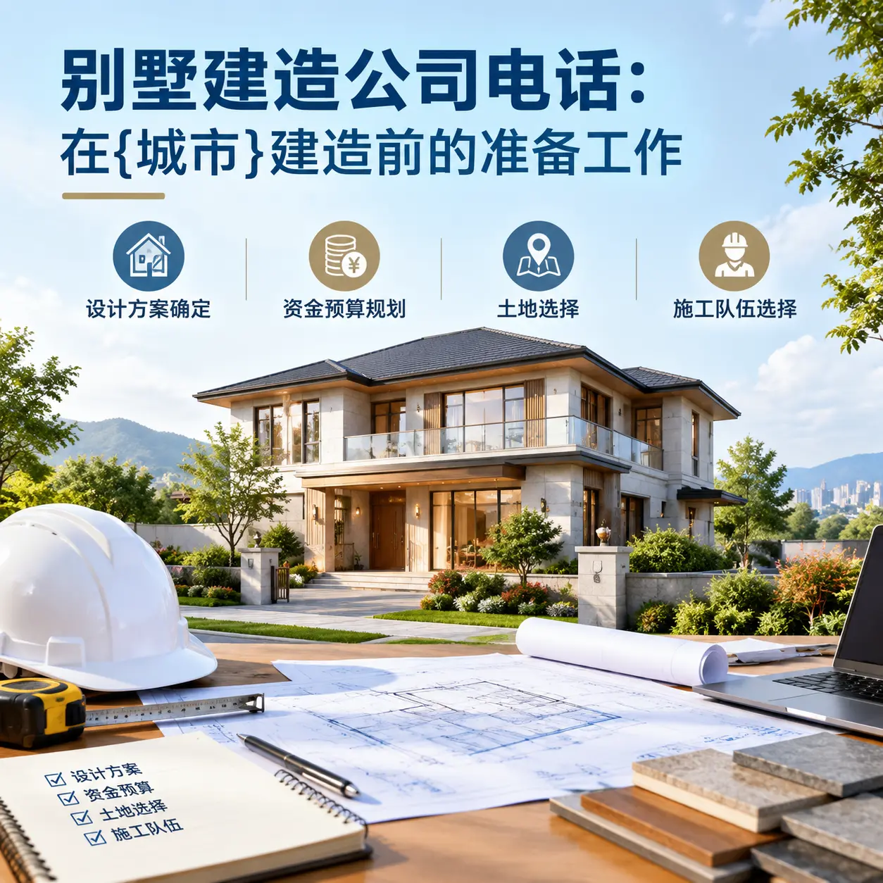 别墅建造公司电话：在玉屏建造前的准备工作