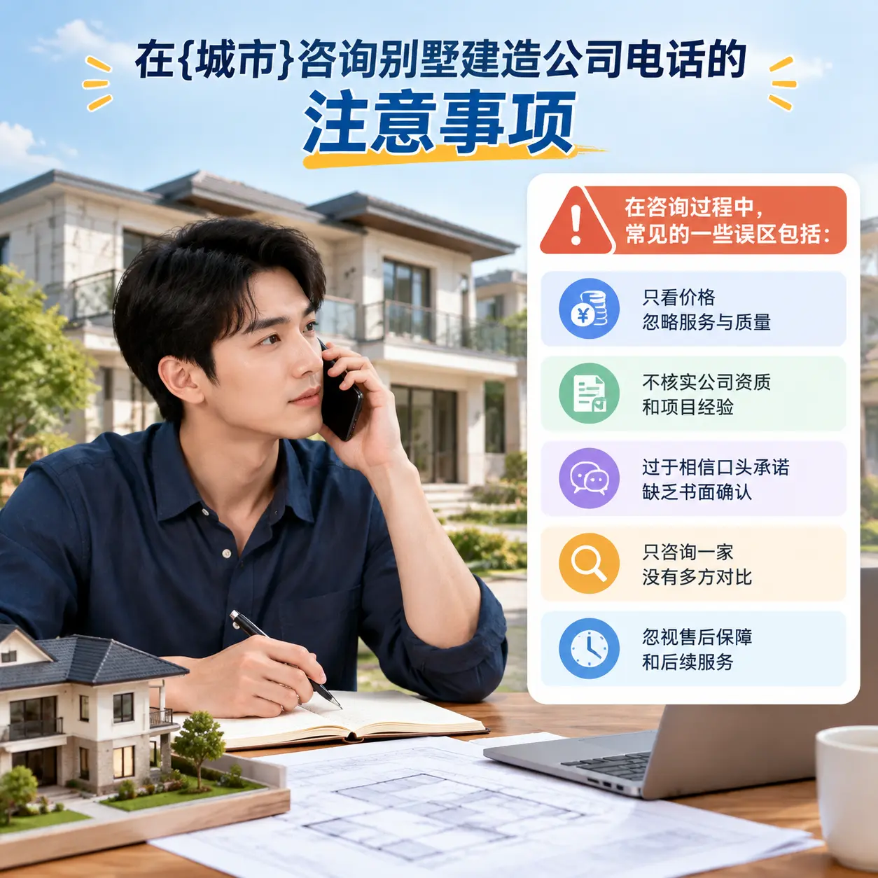 在玉屏咨询别墅建造公司电话的注意事项