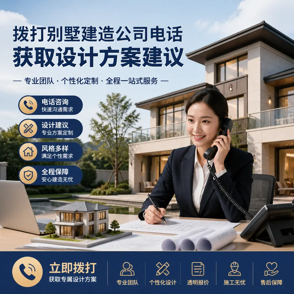 拨打玉屏别墅建造公司电话,获取设计方案建议