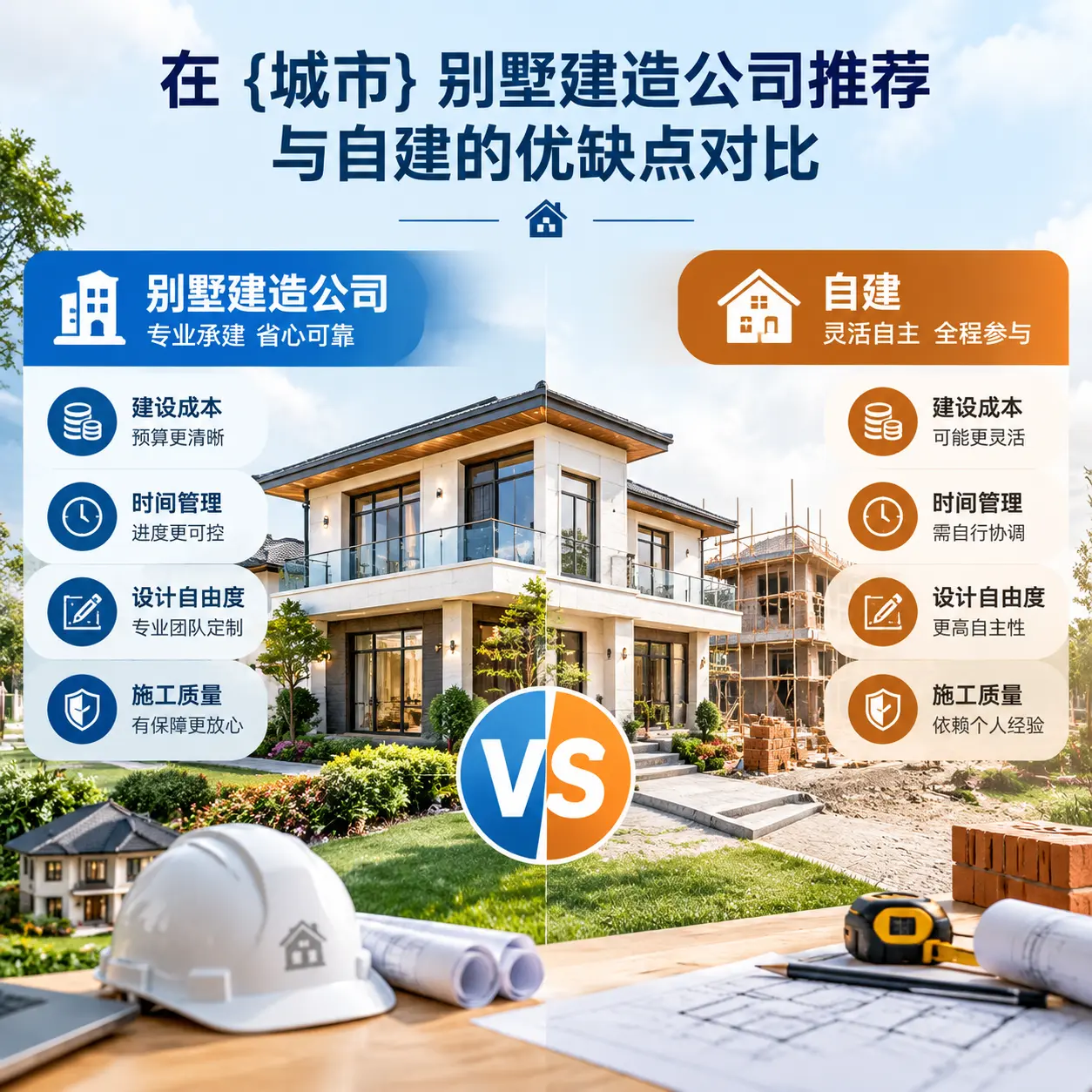 在 玉屏 别墅建造公司推荐与自建的优缺点对比