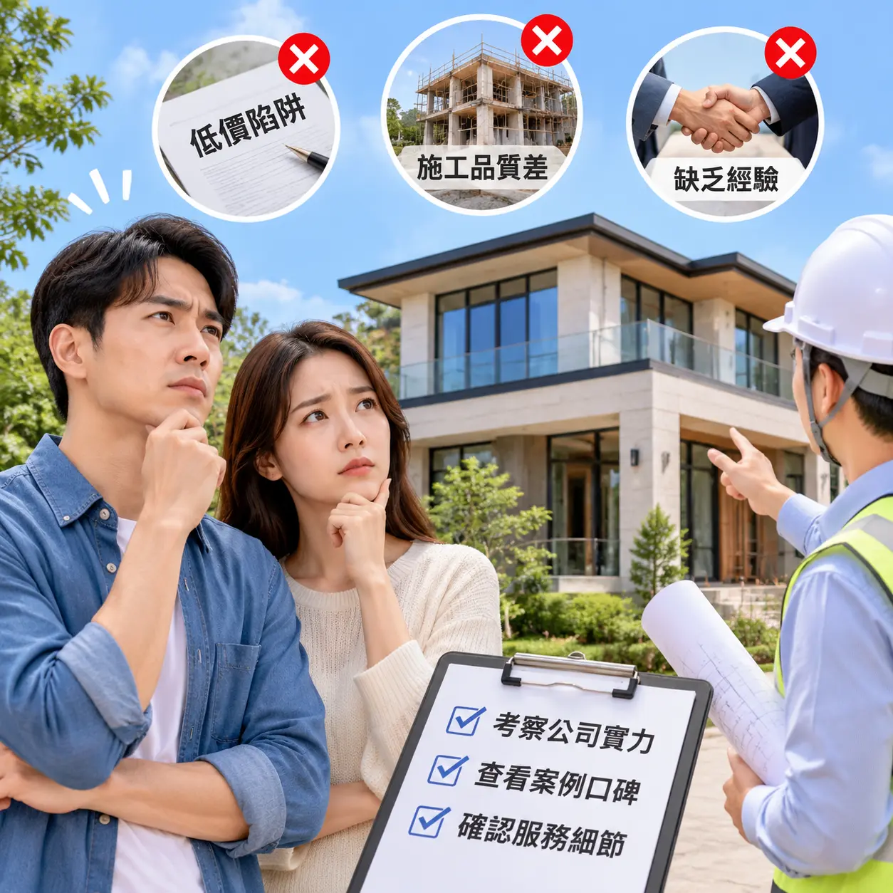 如何在 玉屏 选择最佳别墅建造公司推荐?